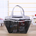 Custom Logo Durable Toy Gym Grocery Picnic Utility Tote Lightweight Storage Shopping Grocery Net Pack 6 Extra Pockets Mesh Beach Bags